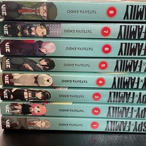 SPY X FAMILY Manga 1-8 by Tatsuya Endo